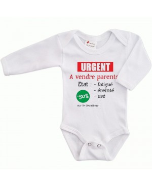 Body Bébé Urgent ! Parents A Vendre