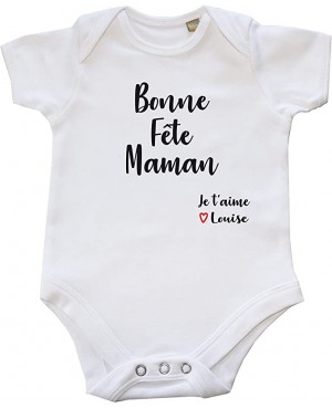 Body bébé Bonne Fête Maman...